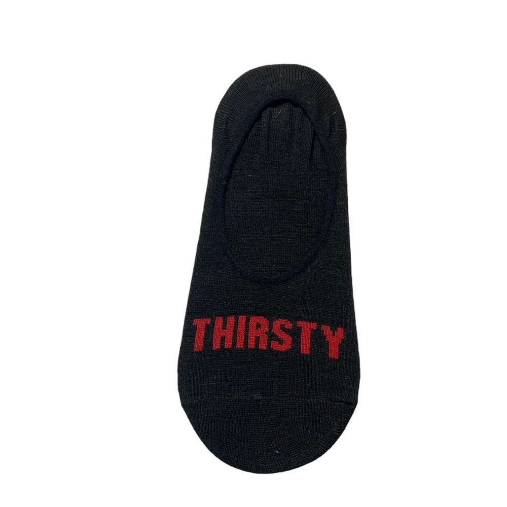 ❣️3/$15❣️ “THIRSTY” No Show Socks
